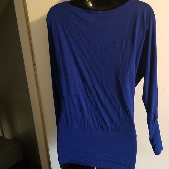 Rare Sophie Superman Boat Neck Doman Long Sleeve Top Sz.Small - Picture 6 of 13